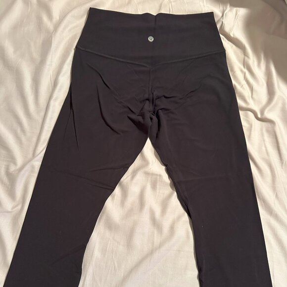 lululemon Align High-Rise Pant 25" - Black Size 8 - Picture 4 of 6